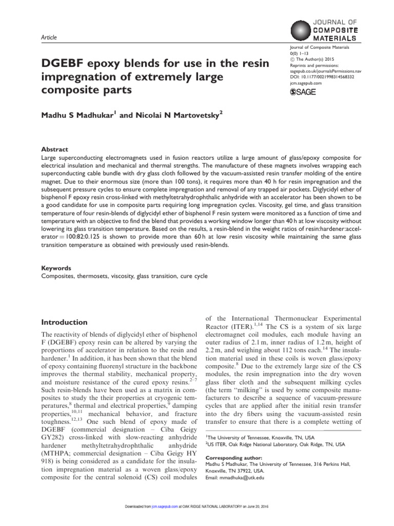 dgebf-epoxy-blends-for-use-in-the-resin-impregnation-of-extremely-large