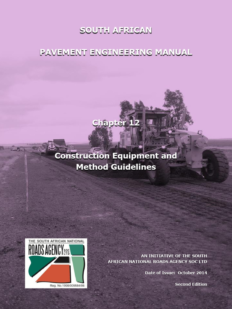 SAPEM Chapter 12: Equipment Guidelines | PDF | Road Surface | Concrete