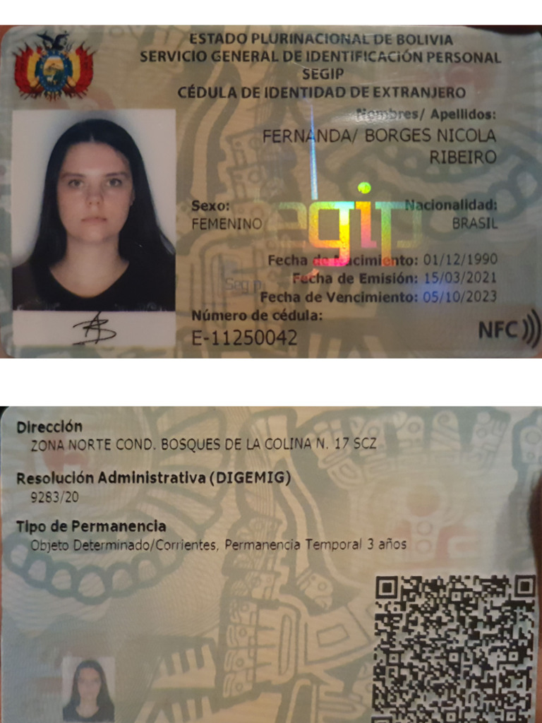 ID Boliviana | PDF