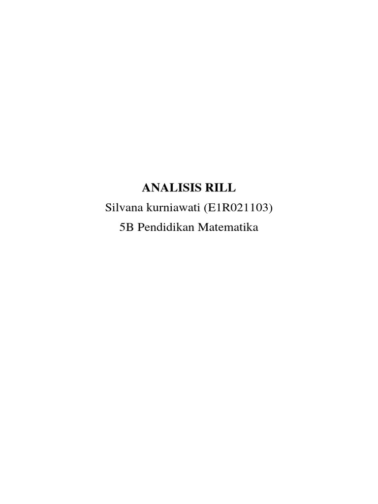 Pembuktian Himpunan dalam Matematika | PDF