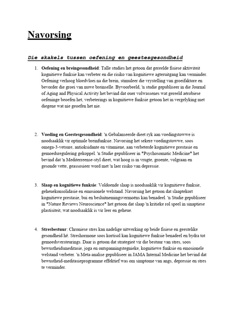 Afrikaans Speech (Research) | PDF