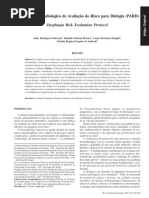 Avaliação do risco de disfagia