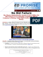 Failed Promise - No Bid Failure