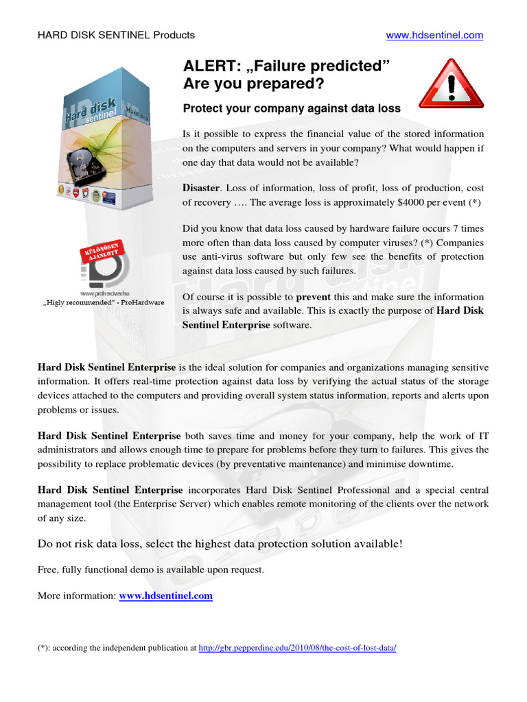 hard-disk-sentinel-product-brief-pdf-hard-disk-drive-solid-state