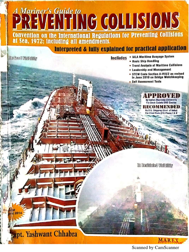 Colregs Guide for Mariners PDF | PDF