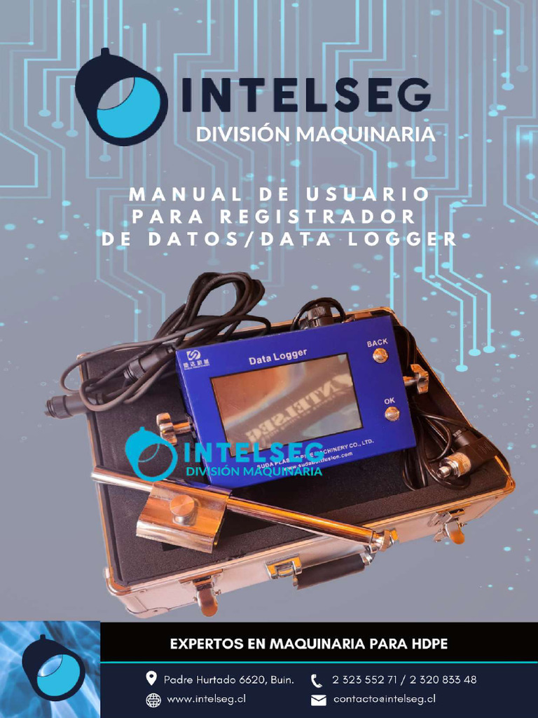 Manual de Usuario Data Logger | PDF