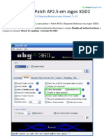 Aplicando Patch AP2.5 (Segunda Mudança) em Jogos XGD2