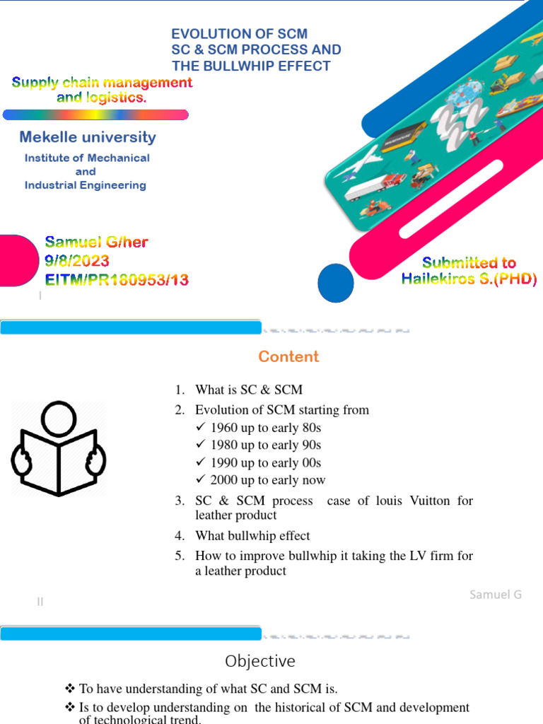 Evolution of Supply Chain Management | PDF | Supply Chain | Supply ...