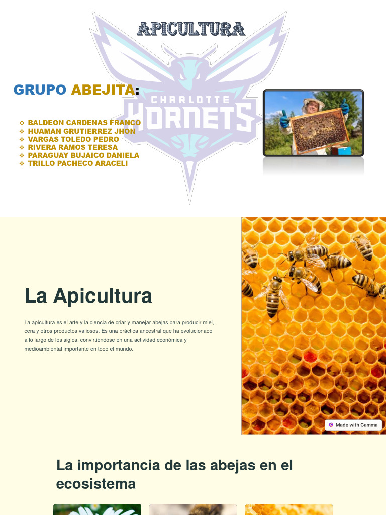 Importancia de la Apicultura y sus Beneficios | PDF | Colmena | Miel