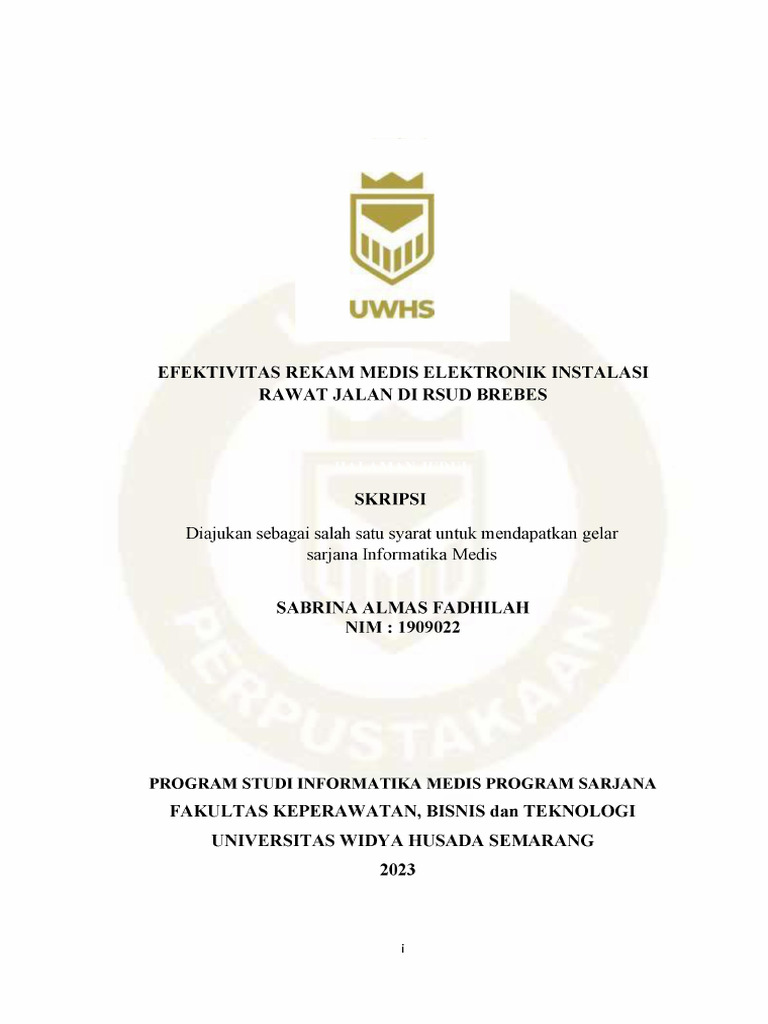 Contoh Skripsi RME | PDF