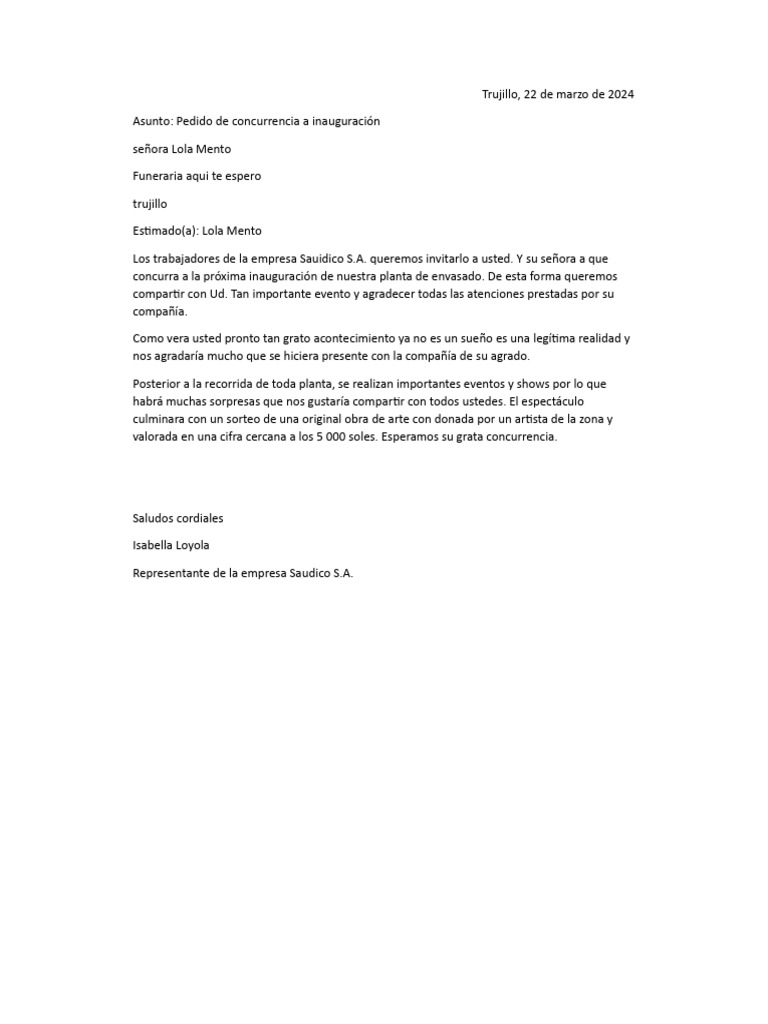 Cartas Señores | PDF