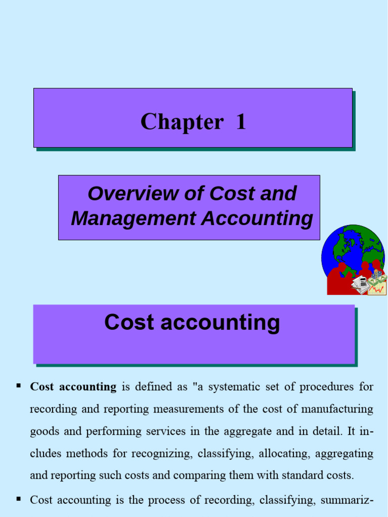 Cost and Management Accounting Overview | PDF | Cost Of Goods Sold ...
