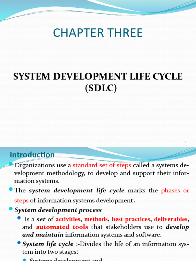 SDLC Overview and Principles | PDF | Software Development Process | System