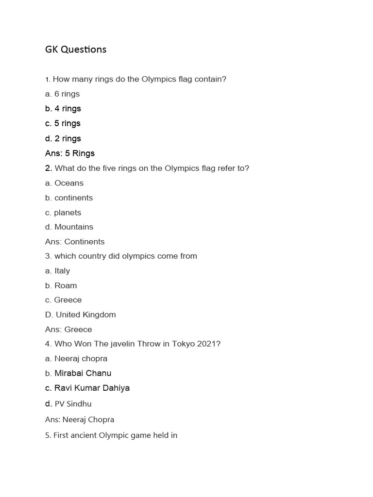 gk-questions-pdf-olympic-games-multi-sport-events
