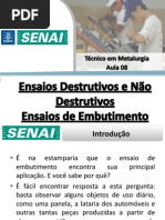 Aula 08 - Ensaio de Embutimento
