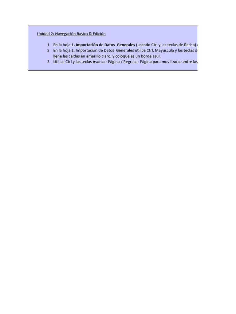 02 Basic Navigation & Editing | PDF