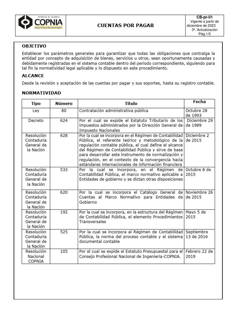 Gestión de Cuentas por Pagar | PDF | Contabilidad | Cuentas por pagar