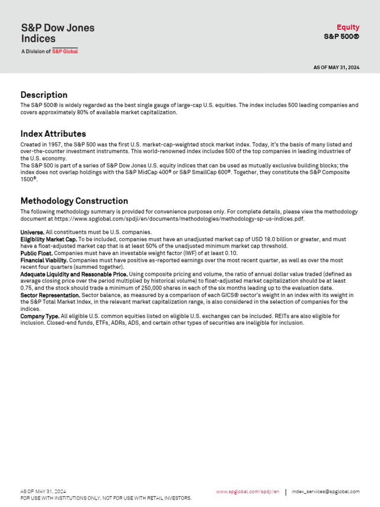 World Market Index Time