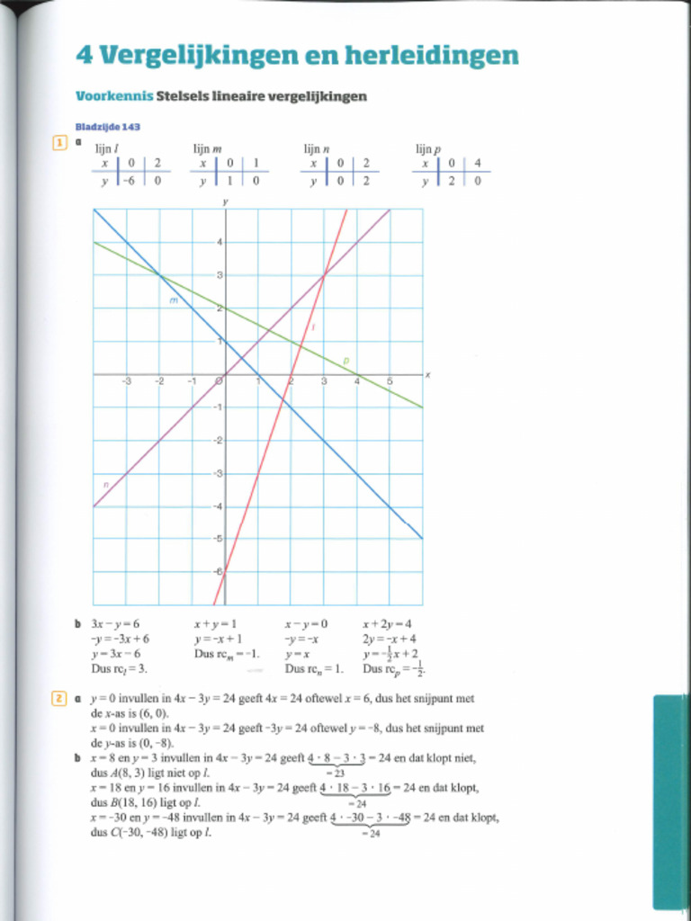 Getal En Ruimte Vwo Wiskunde B Hoofdstuk 4 Uitwerkingboek Pdf