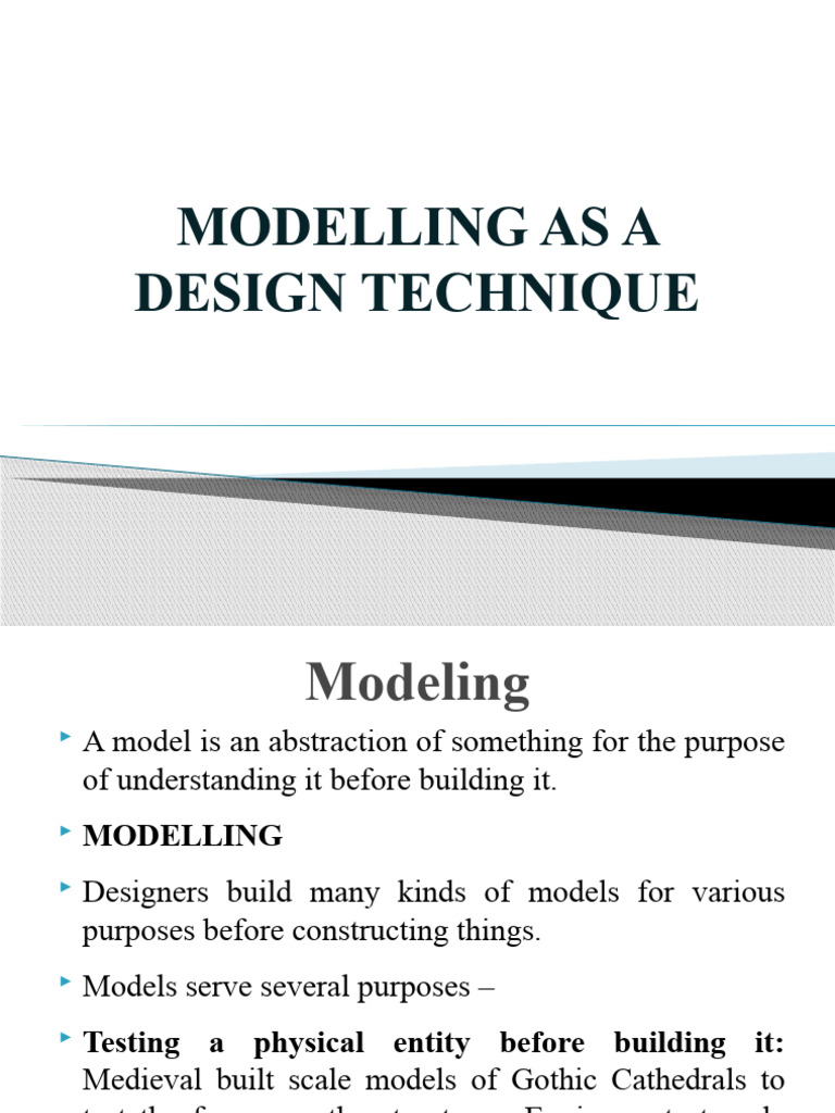 Chapter 2-Modeling As A Design Technique | PDF | Conceptual Model | System