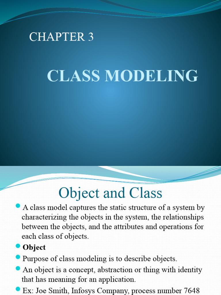 Chapter 3-Class Modeling | PDF | Inheritance (Object Oriented ...