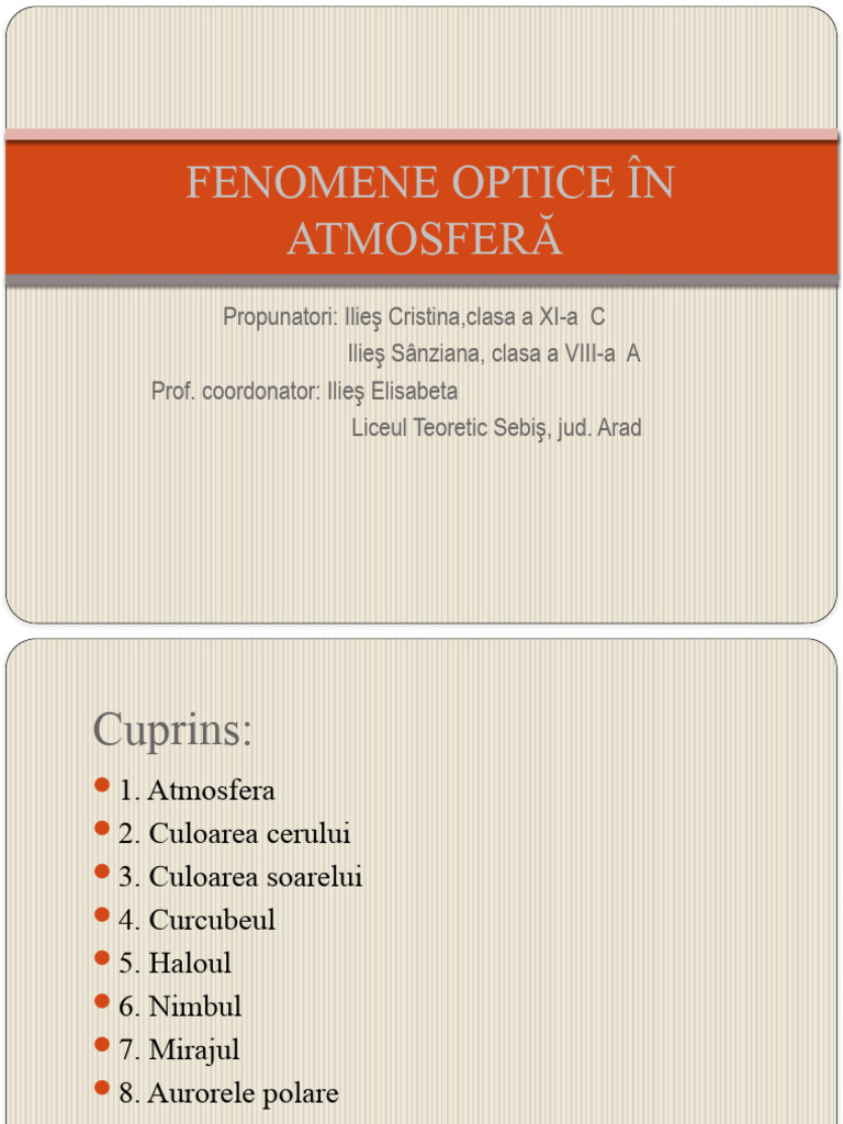 Fen Optice | PDF