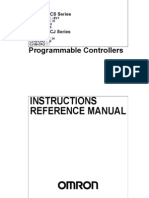 W340 E1 11 CS1 CJ1 M Instruction Reference Version 3