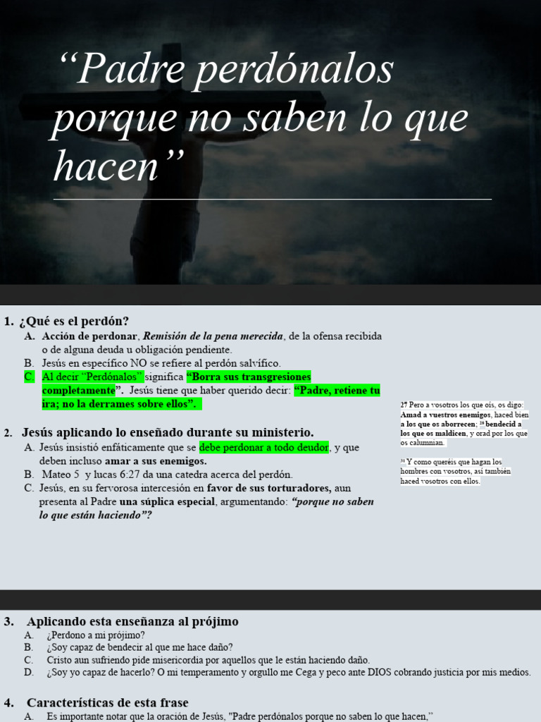 Semana Santa | PDF | Perdón | Jesús