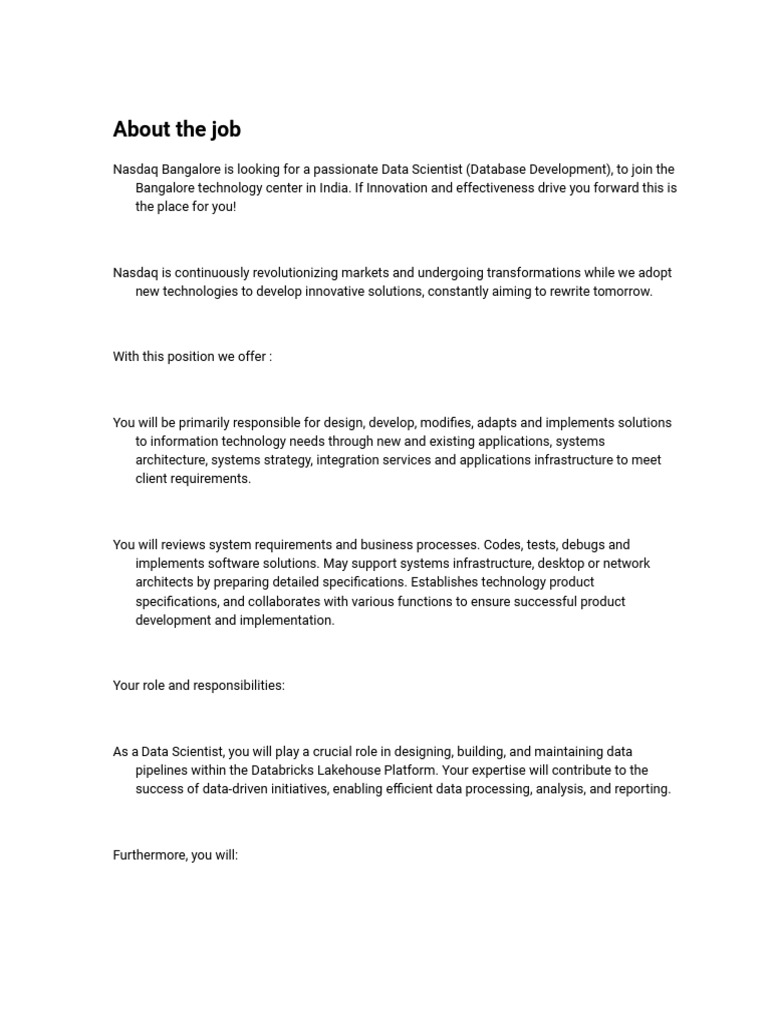 Data scientist database development download free pdf machine