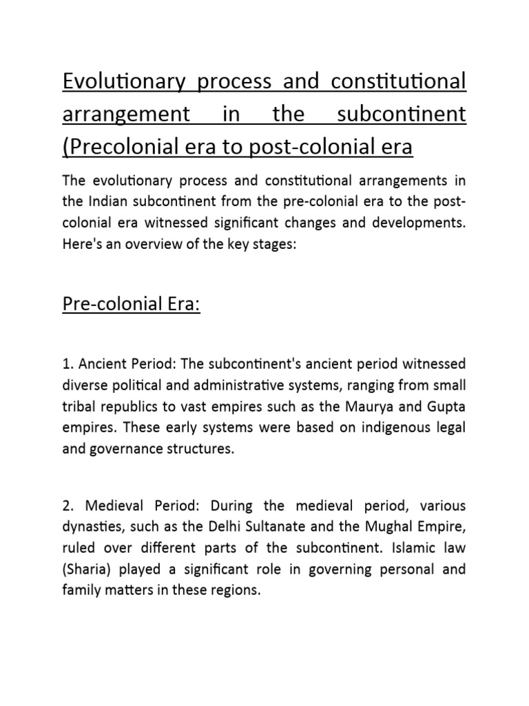 Chapter8 q2 evolutionary process and constitutional arrangement in the