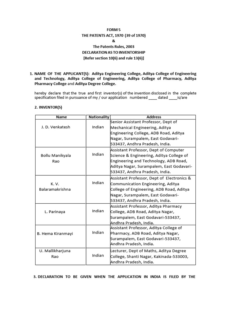 Patentpdf Pdf Patent Invention