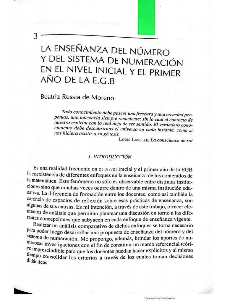 Enseñar Matematica en El Nivel Inicial y El Primer Ciclo de La EGB CAP ...