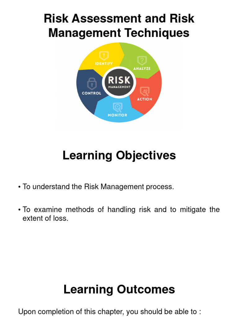 Risk Assessment and Management Techniques | PDF | Risk | Risk Management