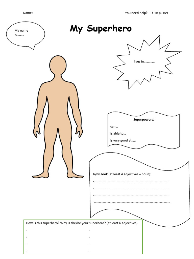 My Superhero | PDF