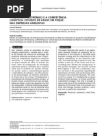O Comércio eletrônico e a competência logistica - estudos de casos em pequenas empresas varejistas
