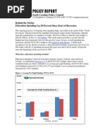 Policy Report: South Carolina Policy Council