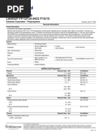 RTP 199X Polypropylene Data Sheet | PDF | Pascal (Unit) | Building ...