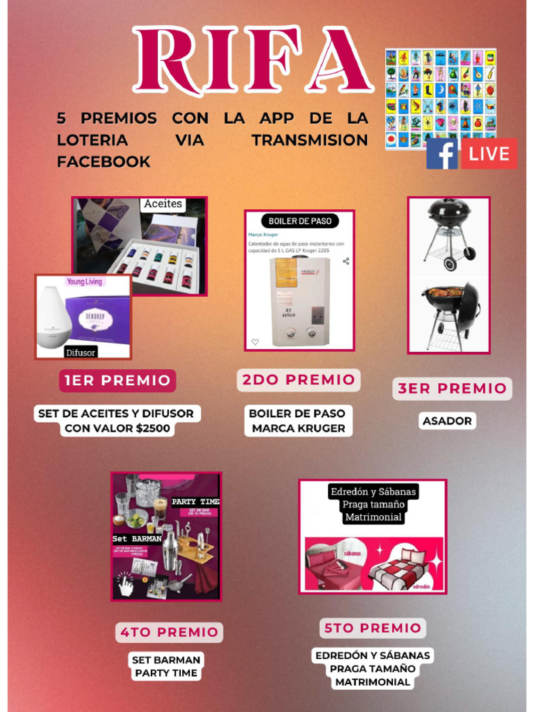 Impresion Rifa | PDF