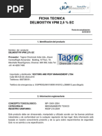 Insecticida Matador 90 PS: Ficha Técnica | PDF | Pesticida | Agricultura