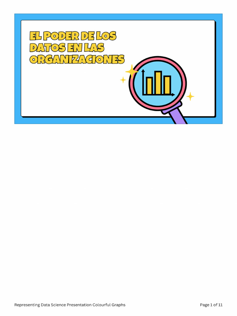 Representing Data Science Presentation Colourful Graphs Pdf