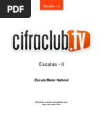 -Escala Maior Natural Aula Especial