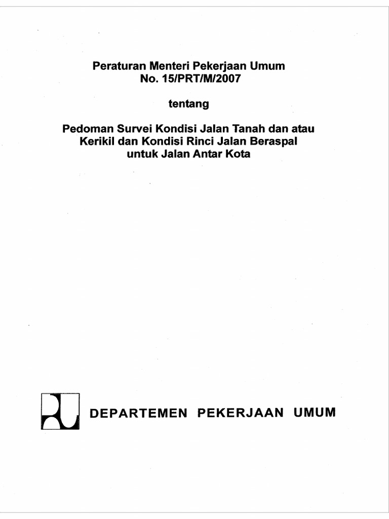Evaluasi Kondisi Jalan dengan Alat Sederhana
