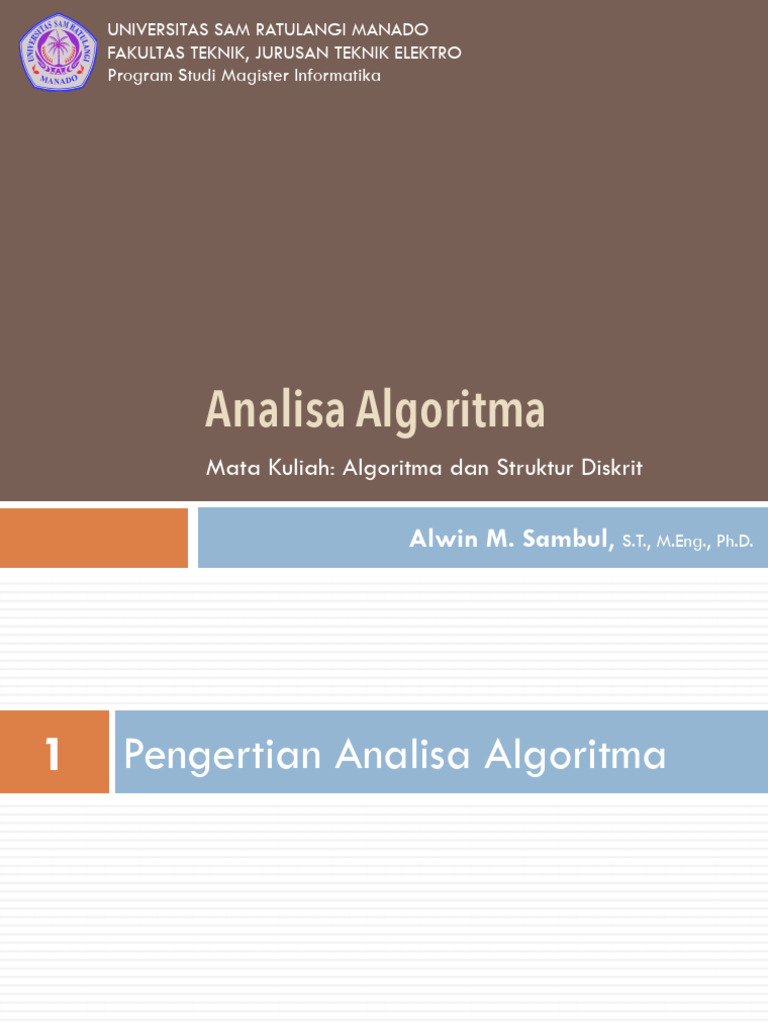 Analisa Algoritma (Python Version) | PDF