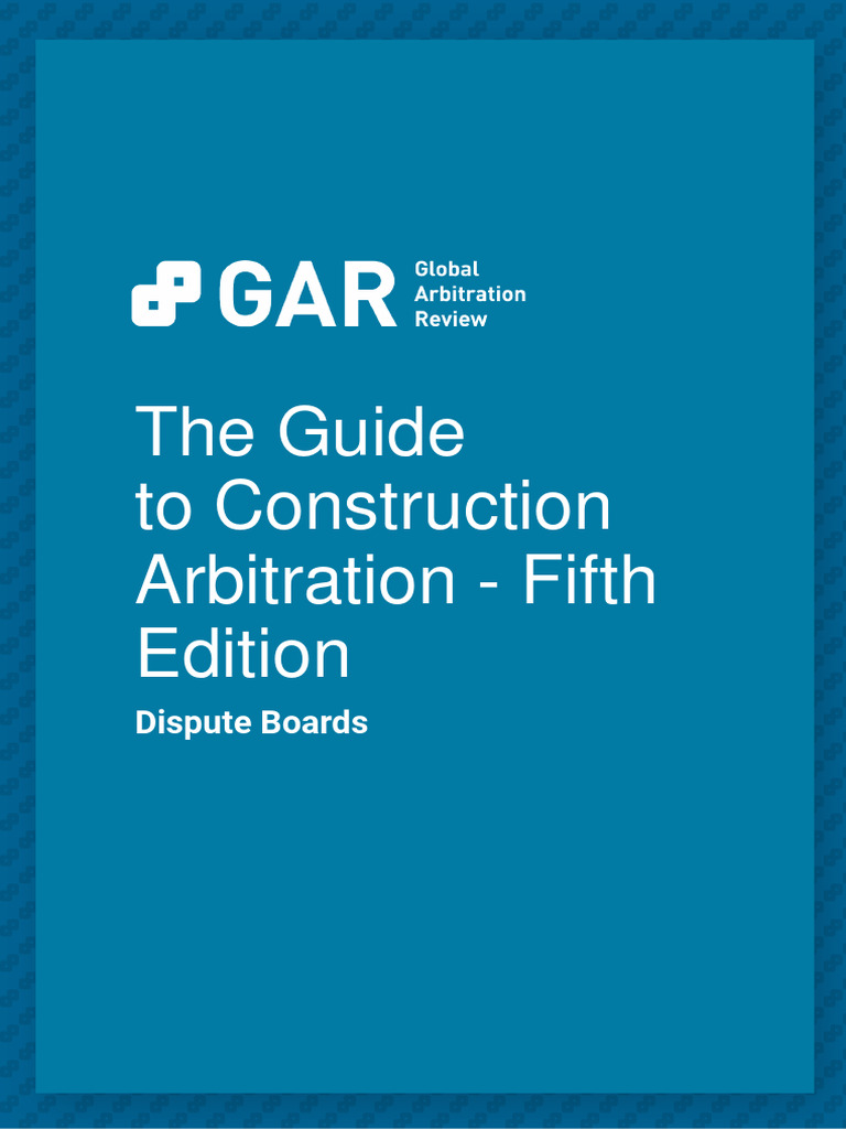 GAR Dispute Boards | PDF | Arbitration | Adjudication