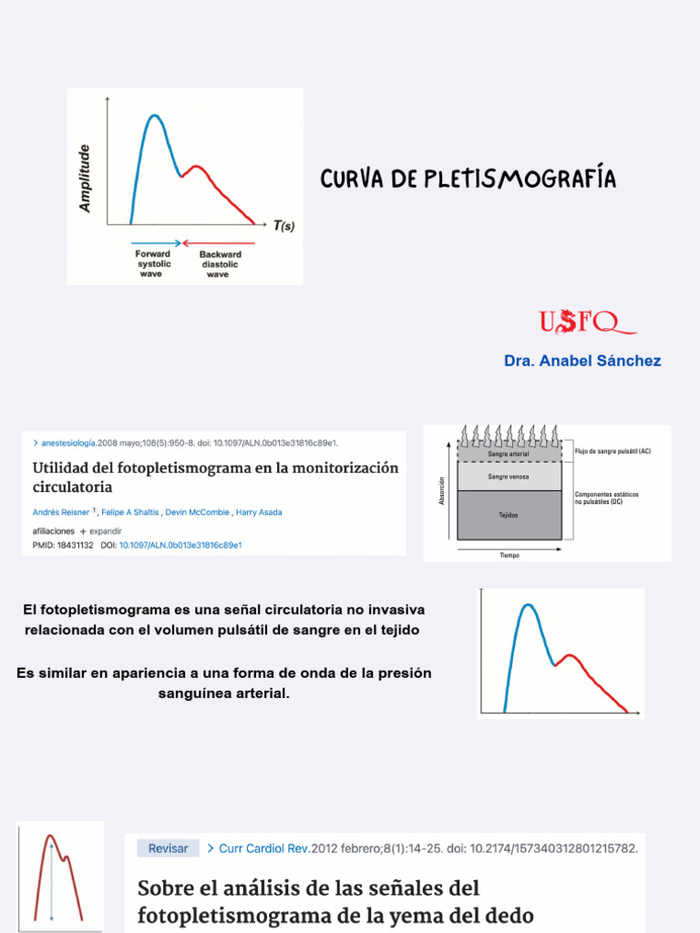 Curva de Pletismografía | PDF | Pulmón | Presión sanguínea