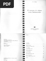 El Concepto de Cultura