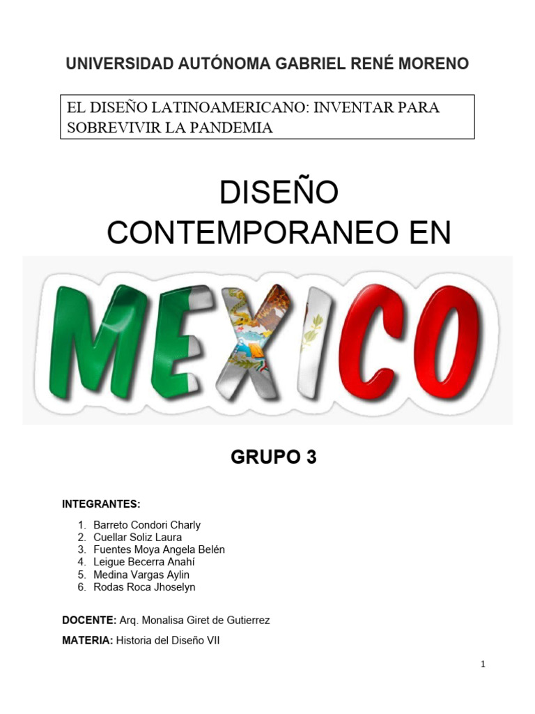 Diseño Mexicano y Pandemia | PDF | México | Turismo