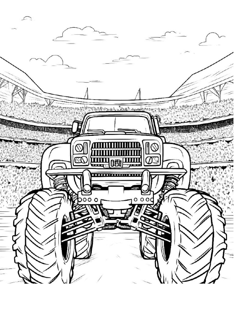 Truck Colouring | PDF