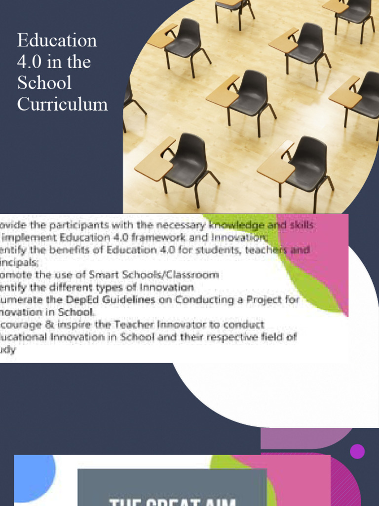RDS Education 4.0 in The School Curriculum | PDF