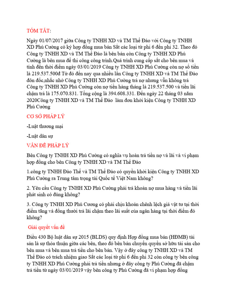TÓM TẮT | PDF